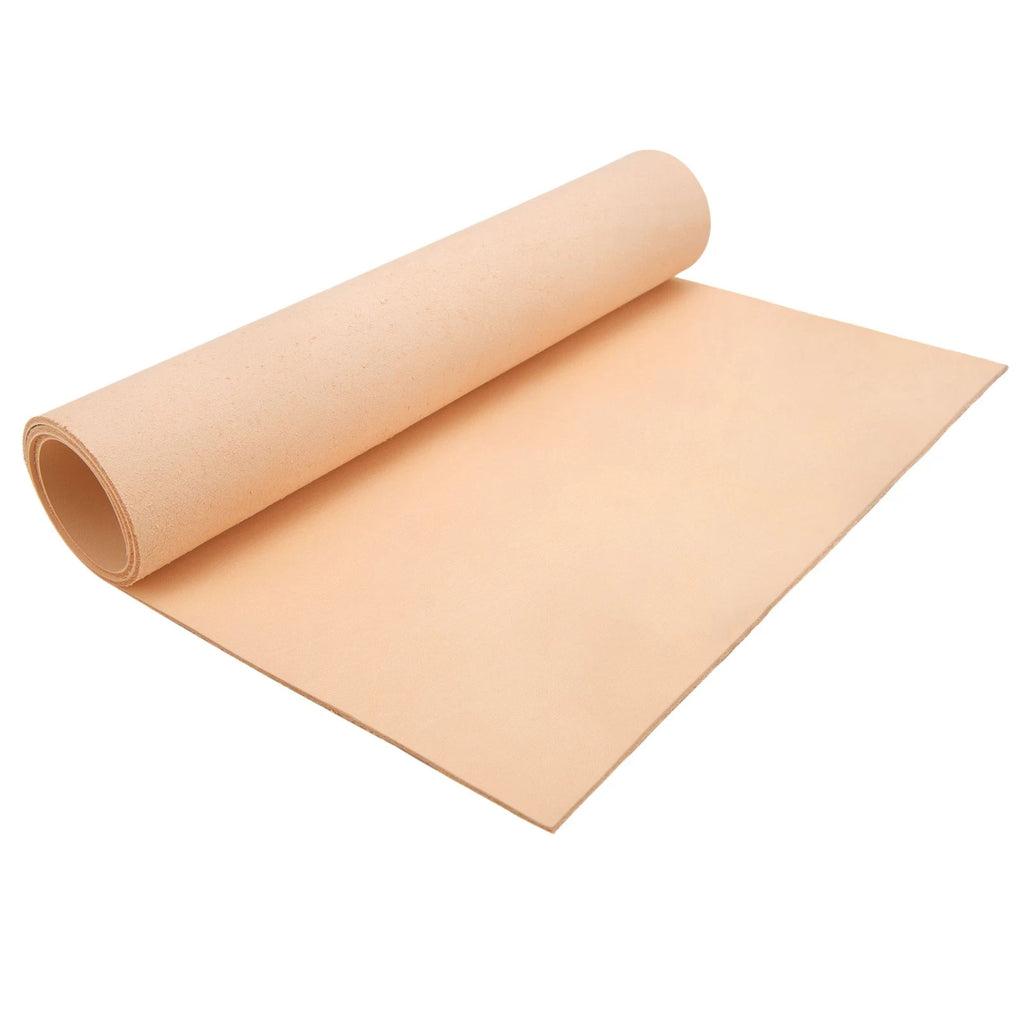 13/15 oz vegetable COW Leather Natural  Top grain Toling 12''X 60''