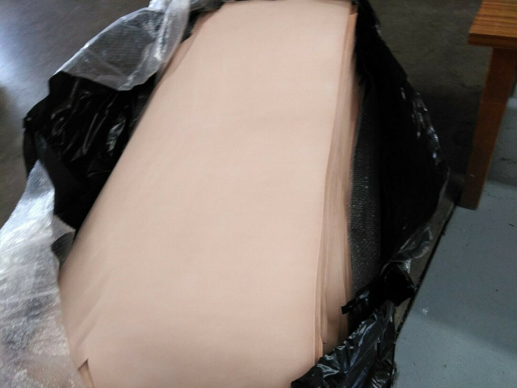 2/5 OZ-3/4 OZ-5/6 OZ-8/9-OZ 9/10 OZ WEGETABLE  Tanned Leather NATURAL SQFT CUTS