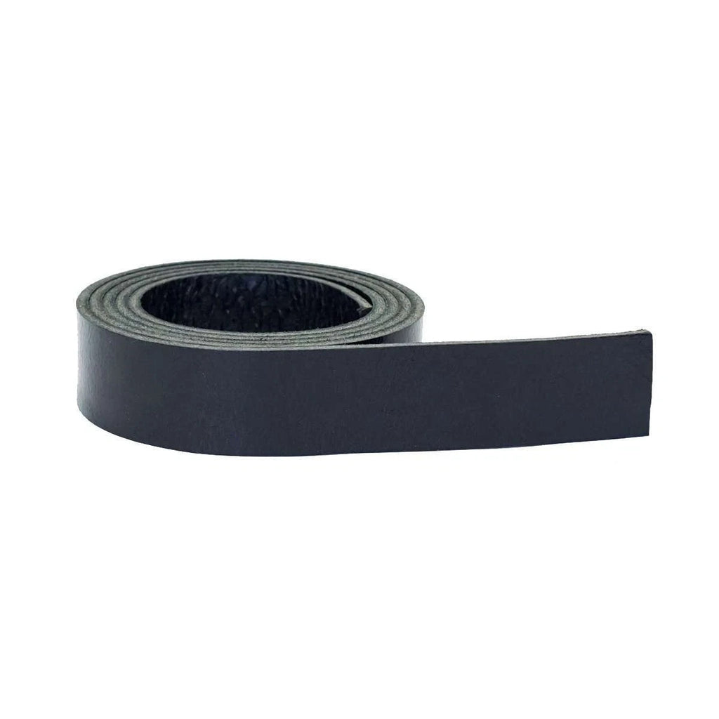 5/6 OZ ( 2.0-2.4 mm ) BROWN- BLACK LEATHER STRIP BELT TOOL 50-60-72-84 INCH LONG