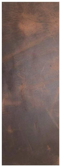 5/6 OZ LEATHER  bourbon brown -CRAZY HORSE- TOOLING-------- 12''WIDTH X 72''LONG