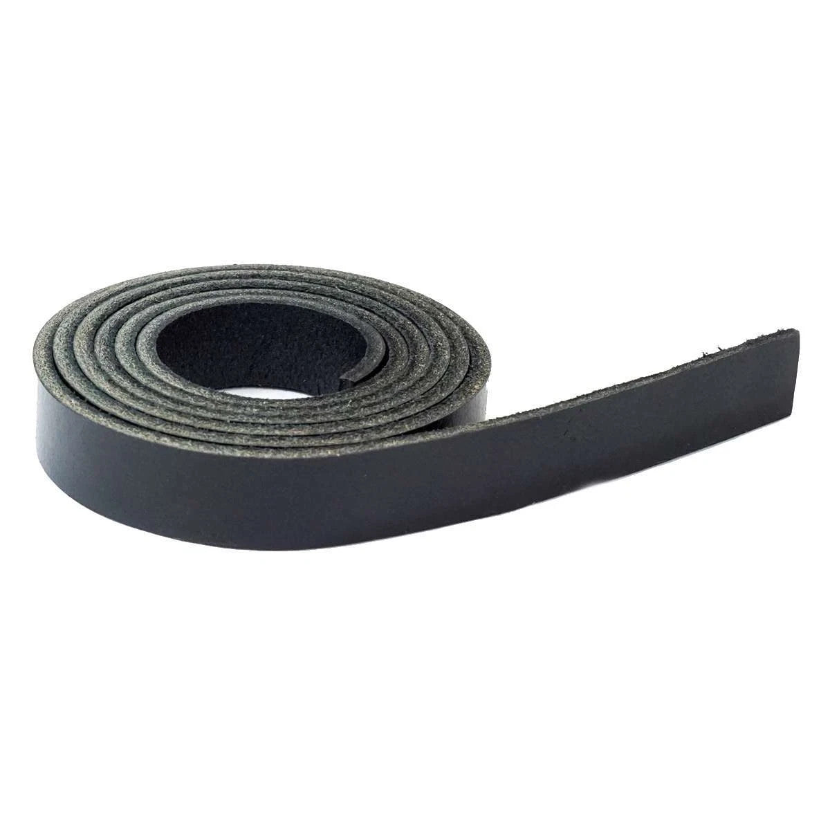 5/6 OZ ( 2.0-2.4 mm ) BROWN- BLACK LEATHER STRIP BELT TOOL 50-60-72-84 INCH LONG