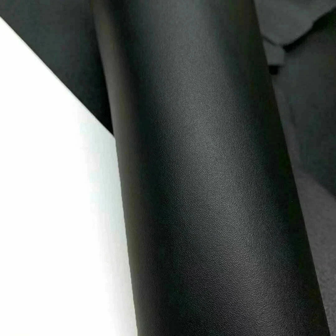 5/6 OZ.--9/10 OZ. CHROME WAXY Leather color black Tooling Leather, Molding Leath