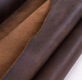 5/6 OZ LEATHER  bourbon brown -CRAZY HORSE- TOOLING-------- 12''WIDTH X 72''LONG