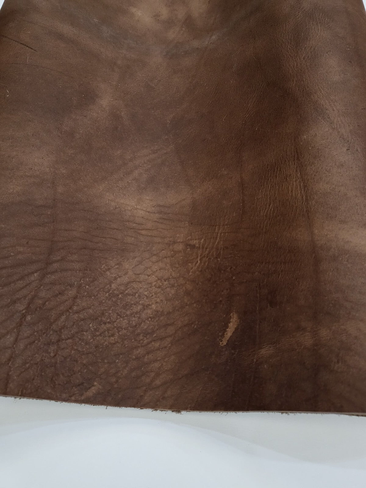 5/6 OZ-9/10 OZ COW LEATHER EARTH THONES TOOLING  SQFT-FOR