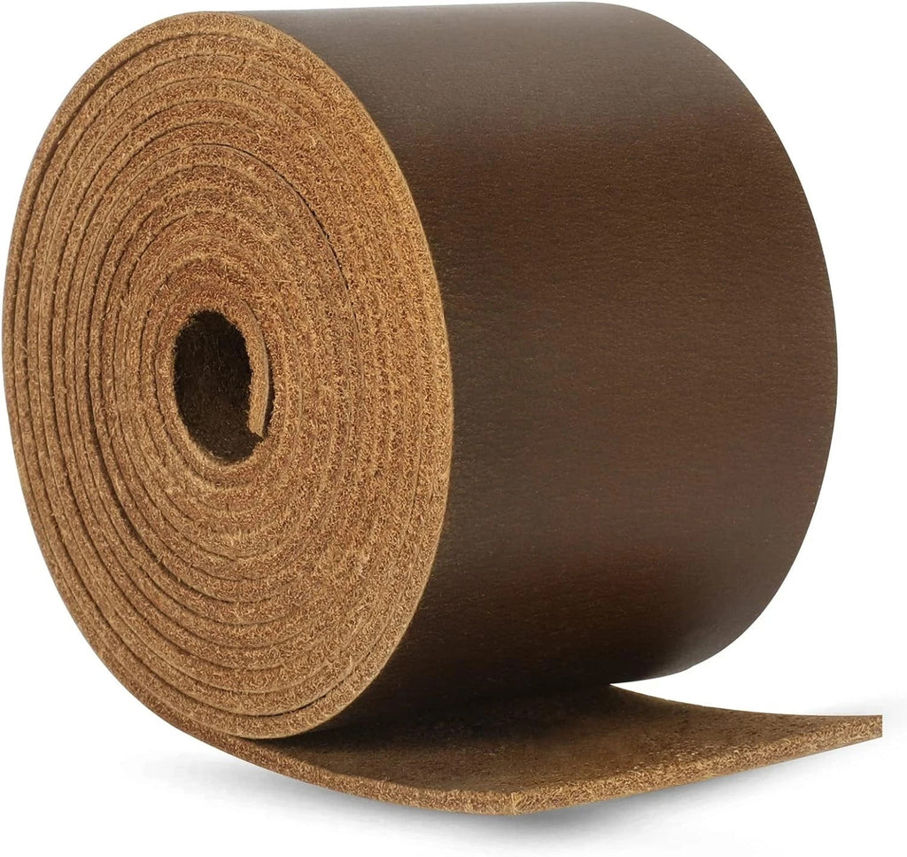 5/6 OZ. 9/10 OZ. Leather Straps Crafts,Strips color burgundy-rust-tobacco-brown