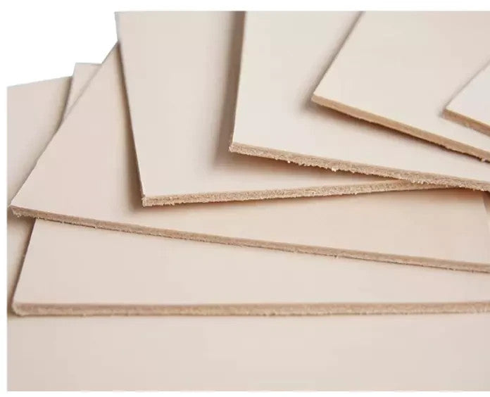 2/3-3/4-5/6-8/9 OZ. THICKNES Vegetend Natural Cow Leather SQUER CUT FOR $ 14.99