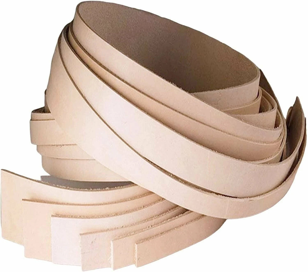 11/12 OZ vegetable Tanned Leather Full Grain NATURAL Cow TOOLING  10''X 84''
