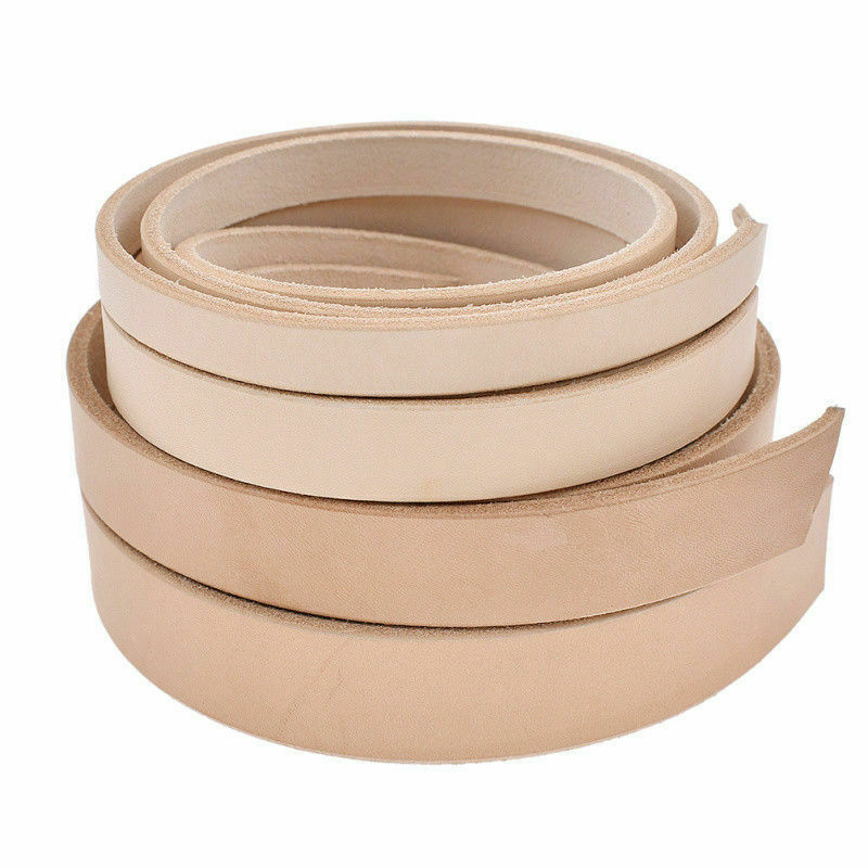 8/9 Oz  VEGETABLE Genuine Cow Leather Full-grain  Dyed  Belt Blanks Belt Strip