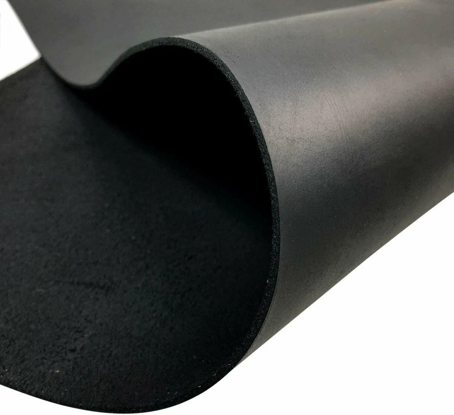 9/10 OZ ( 3.6-4.0 mm ) crazy horse LEATHER color black 12'' WIDTH-84'' LONG