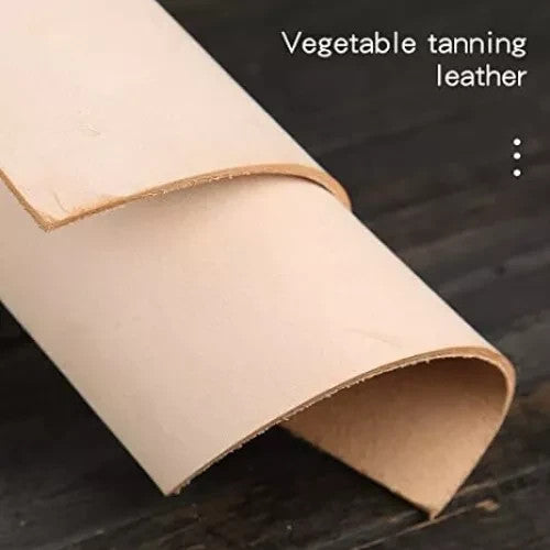 2-3-4-5-6-7-8-9 OZ THICKNESS Vegetend Natural Cow Leather  Tight and small grain