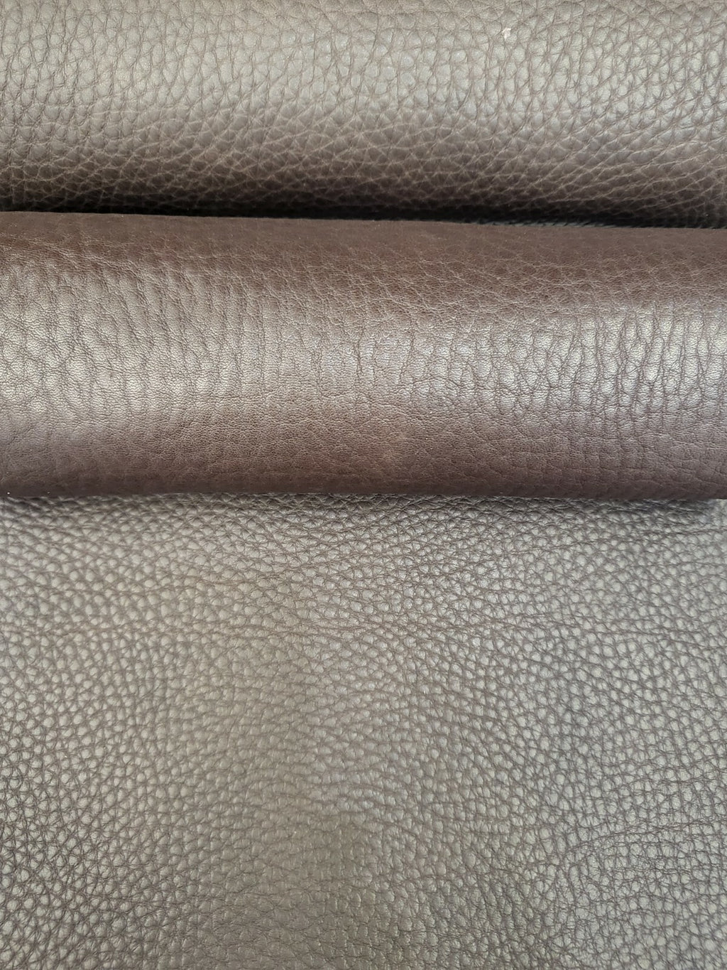 9 /10 OZGrass-fed SUN DRIED  Leather Crafts Tooling BROWN/WALLNUT/MASHROOM