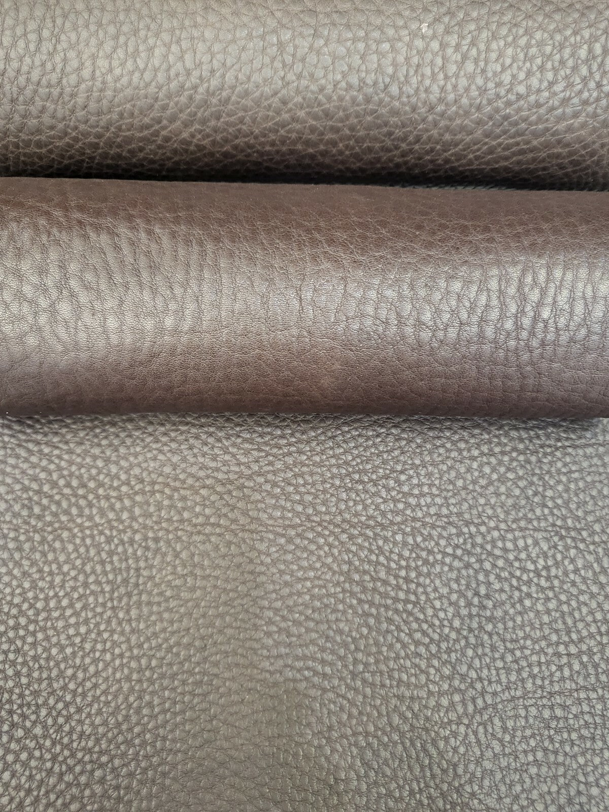 9 /10 OZGrass-fed SUN DRIED  Leather Crafts Tooling BROWN/WALLNUT/MASHROOM
