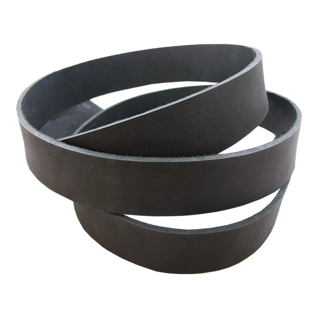 5/6 OZ Black Latigo Leather  STRAP/BELT BLANK Strips 12'' WIDTH 84''LONG