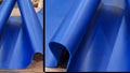 9/10 OZ-5/6 OZ-blue shiny Leather traps are made of cow leather of chrome tanned
