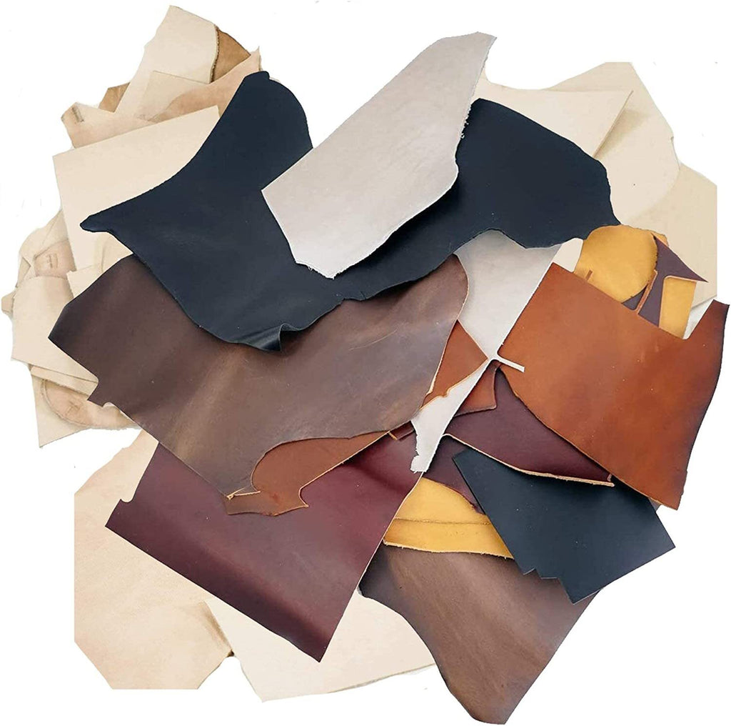 SCRAP --5 TO 9 OZ  Leather EARTH TONES --2 LB-3 LB-4 LB-6 LB-8LB-10LB