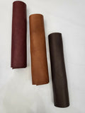 9 /10 OZGrass-fed SUN DRIED  Leather Crafts Tooling BROWN/WALLNUT/MASHROOM