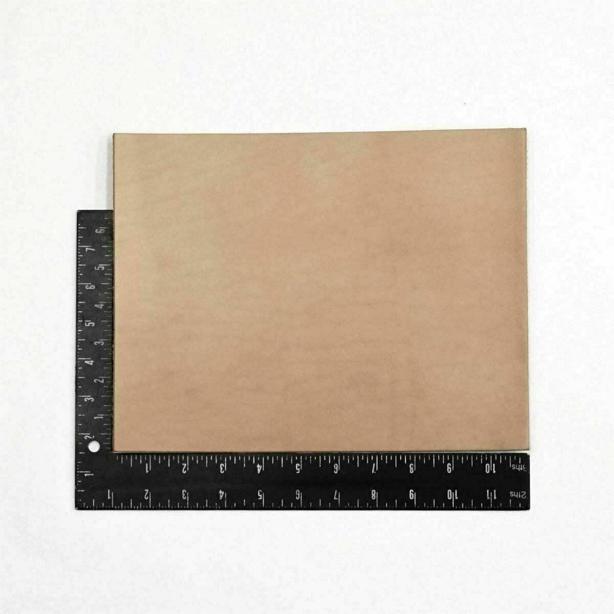 14/15 oz Vegetable Tan Cowhide Tooling Leather Imported Full Grain (24'' x 60'')