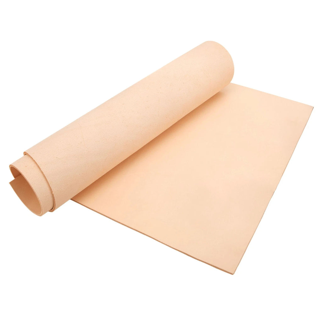 13/15 oz vegetable COW Leather Natural  Top grain Toling 12''X 60''