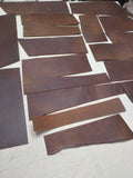 SCRAP  by SQFT  COW 9/10 OZ  Leather  COLOR Coffee Brown You’ll find a variety