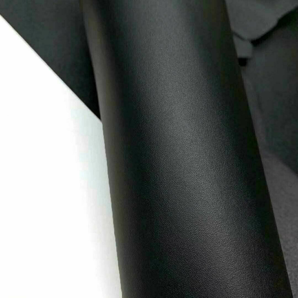 5/6 OZ(2.00/2.40 mm) CRAZY HORSE Black  Leather pcs. 12''X84''