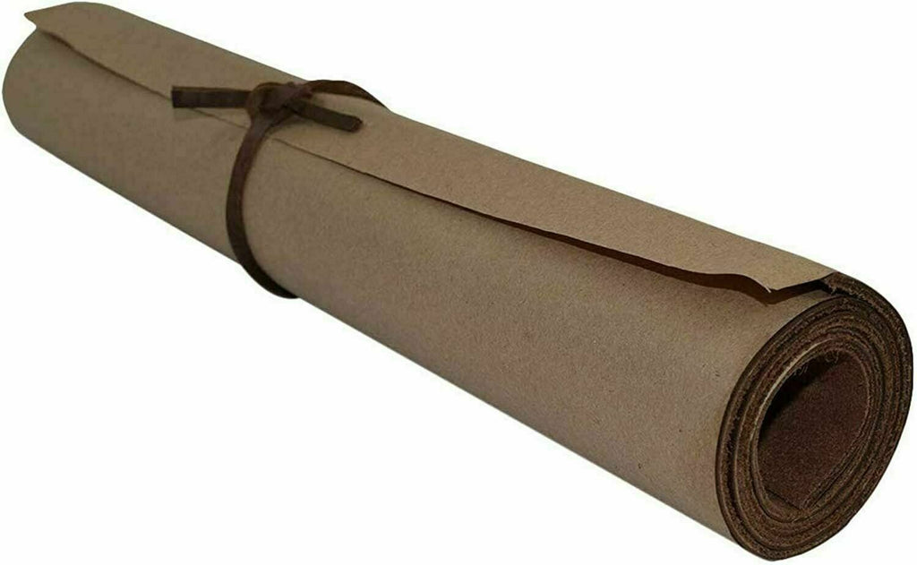 5/6 OZ Brown crazy horse Leather tooling Full Grain Leather Square 12''x 36''