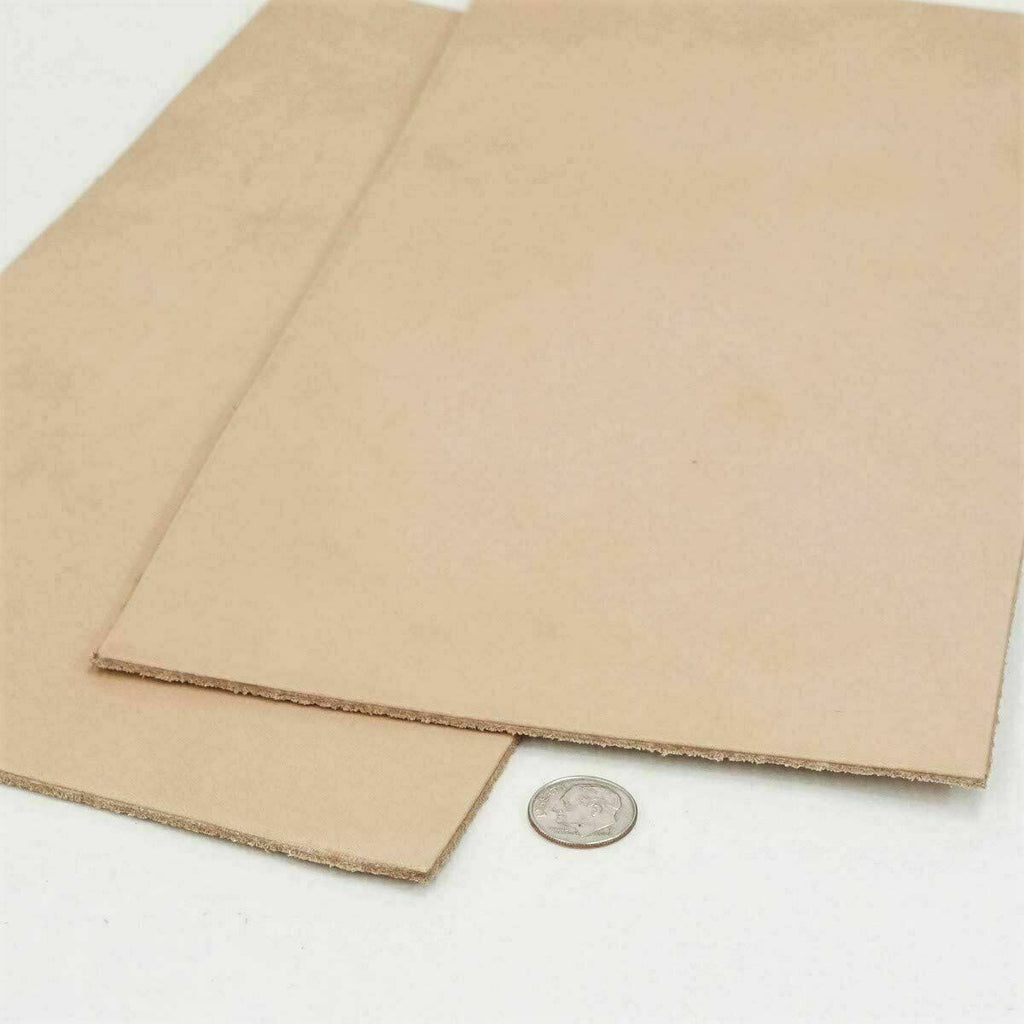 14/15 oz Vegetable Tan Cowhide Tooling Leather Imported Full Grain (24'' x 60'')